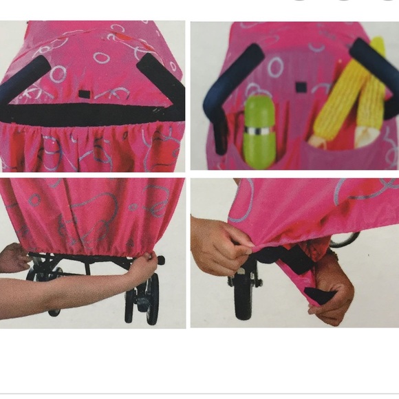 NWOT Hippo Collection Universal Stroller Cover - Picture 2 of 7